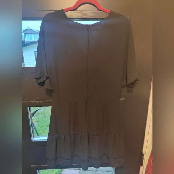 All Saints US sz6 black mini dress - Picture 3 of 11